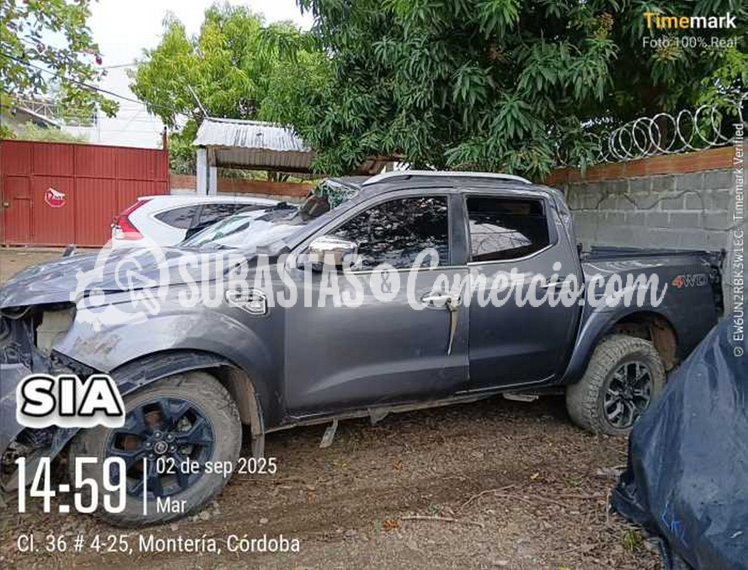 Camioneta Renault Alaskan Mod.2022 -Daños Placa - KUQ568